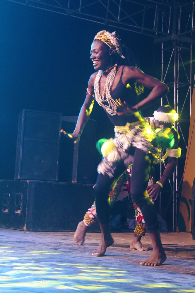 happy facial expression photo — Dance performance by the Atyap 15 dance group at Chong Dovetail 2024 24