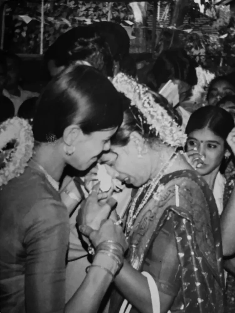 sad facial expression photo — Samvedi Christian Bride- a bittersweet moment