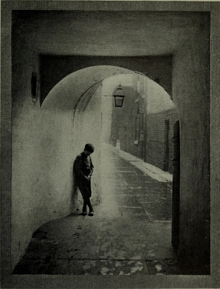 sad facial expression photo — The American annual of photography (1911) (14780335911)