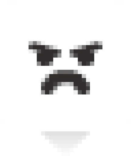 faceAngry reaction emote illustration