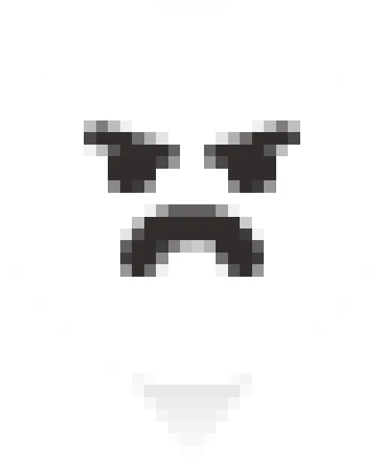 faceAngry reaction emote illustration