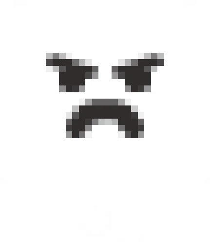 faceAngry reaction emote illustration