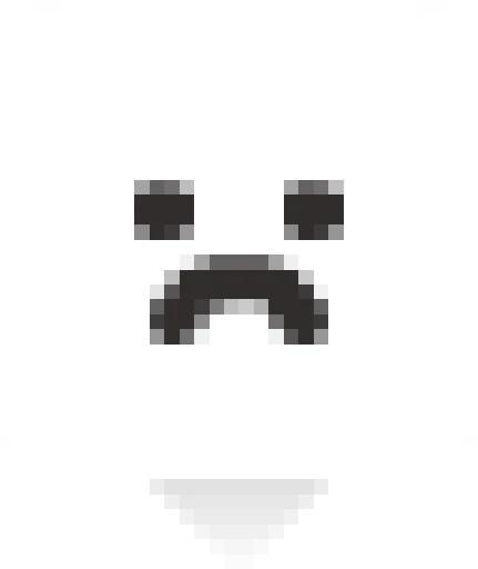 faceSad reaction emote illustration