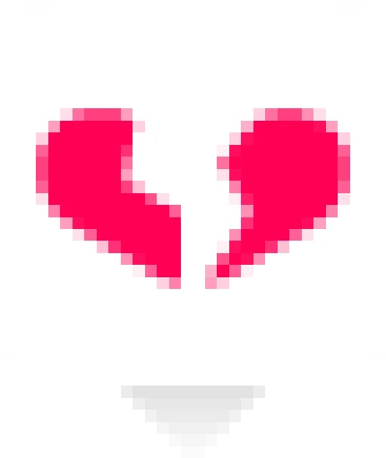 heartBroken reaction emote illustration