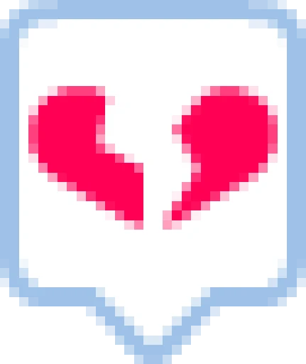 heartBroken reaction emote illustration
