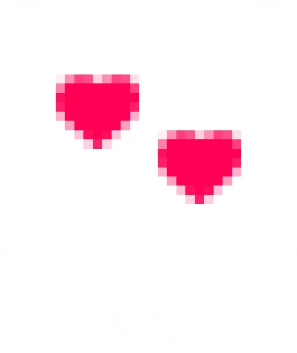 hearts reaction emote illustration