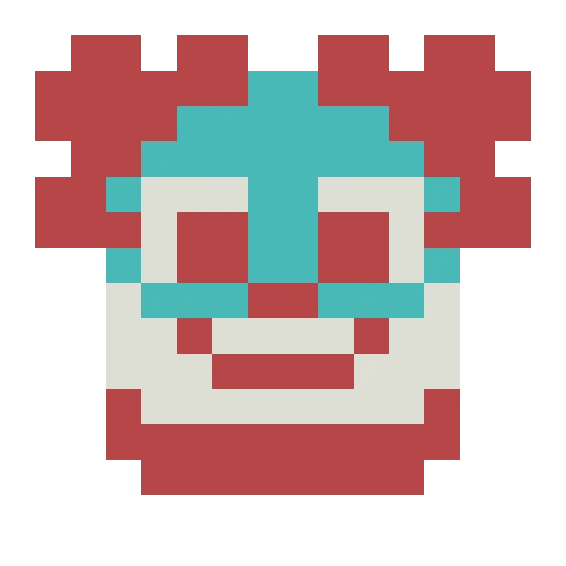 clown reaction face icon