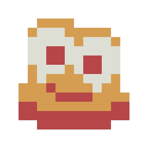 melting reaction face icon
