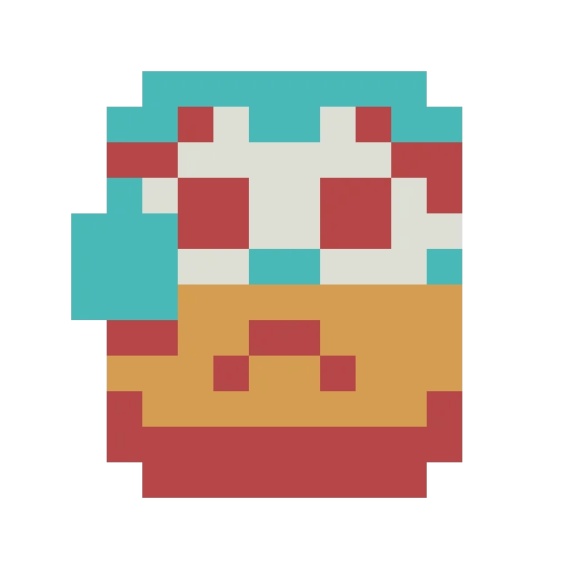nervous reaction face icon