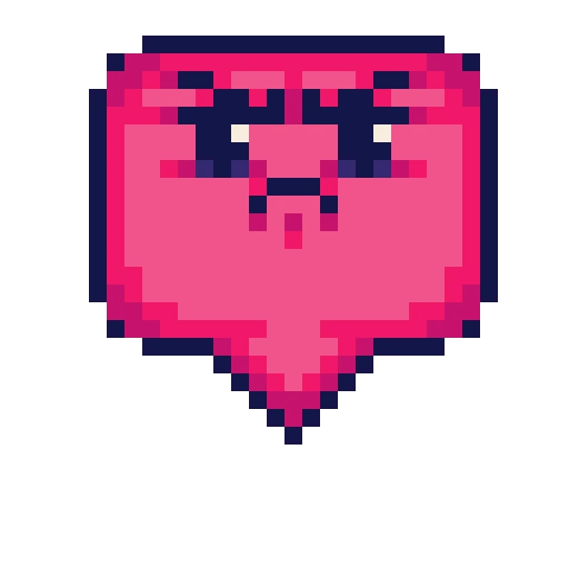angry pixel reaction emote