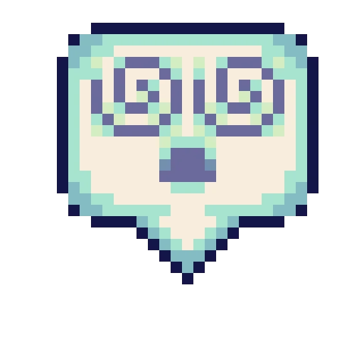 dizzy pixel reaction emote